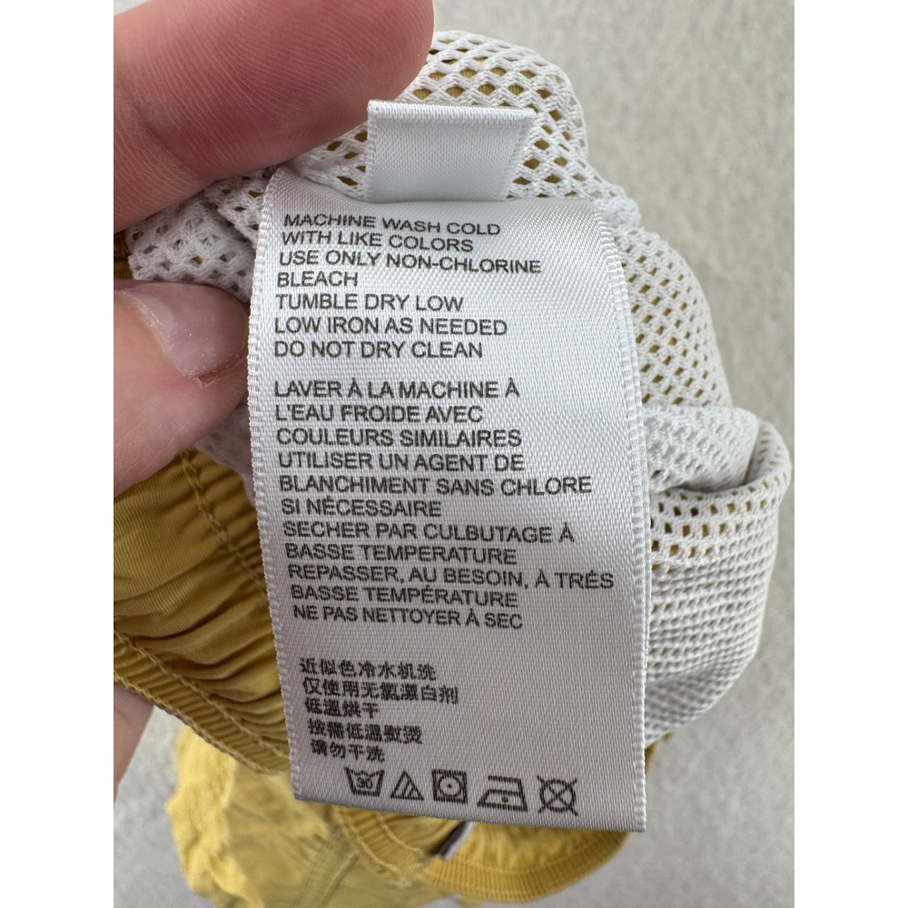 Standard Cloth - Swim Trunks Mesh Lined Nylon - Yellow - L - Mens - Picture 7 of 9